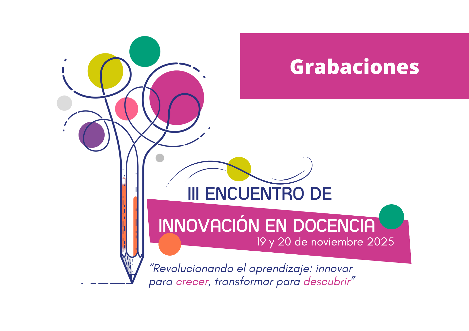 Grabaciones III Encuentro Innovación en Docencia